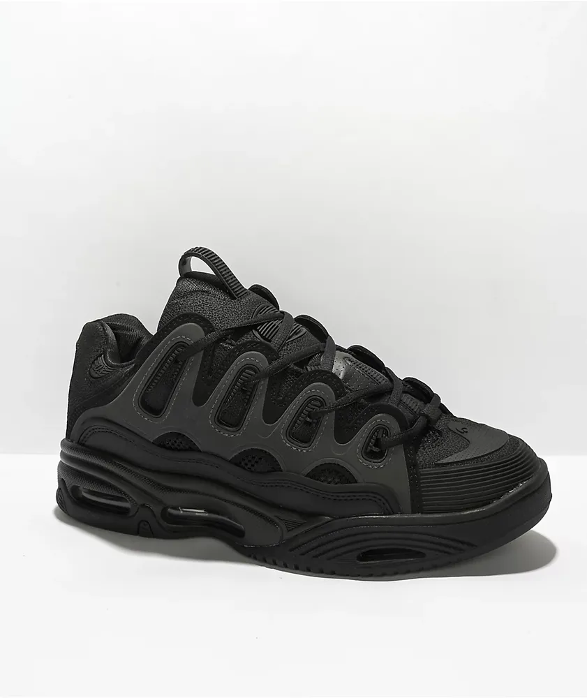 Osiris D3 2001 Black Skate Shoes at Hamilton Place in