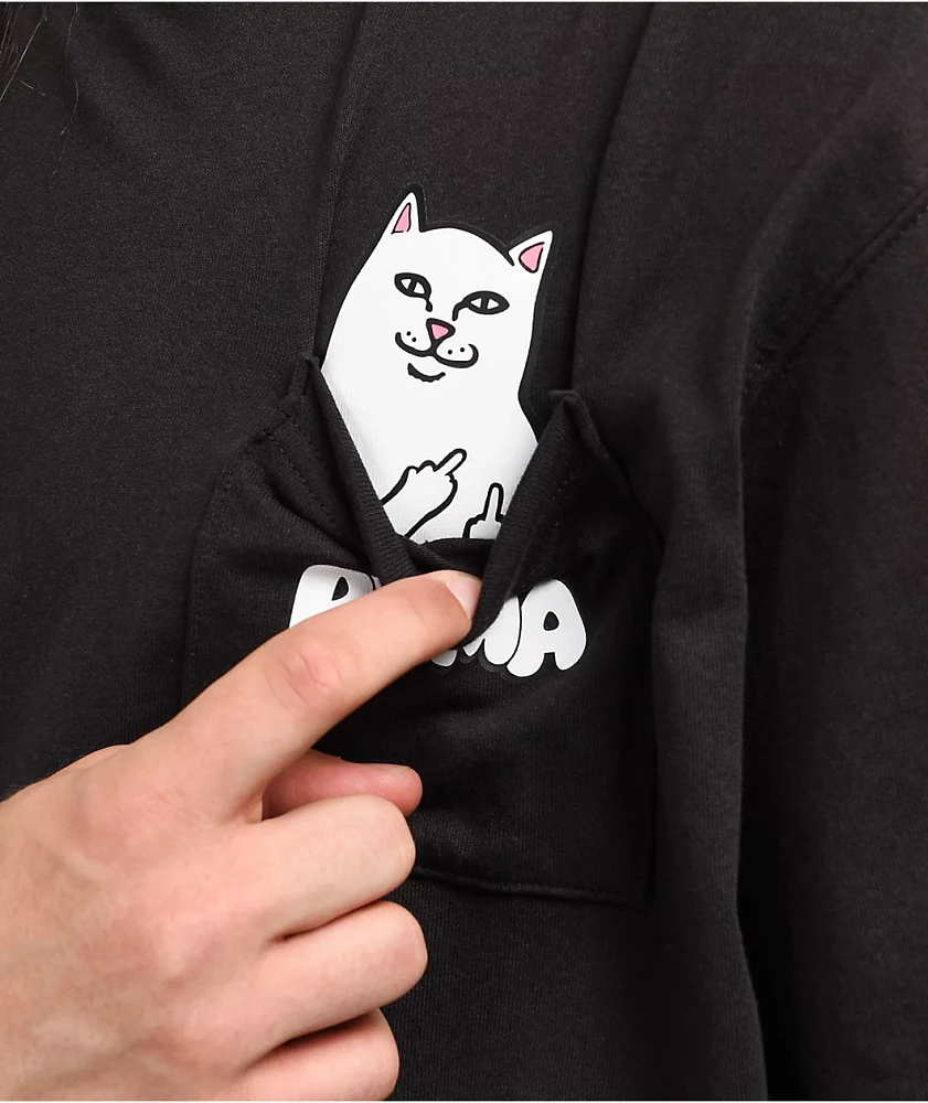 PUMA x RIPNDIP Black Pocket T-Shirt at Hamilton Place in