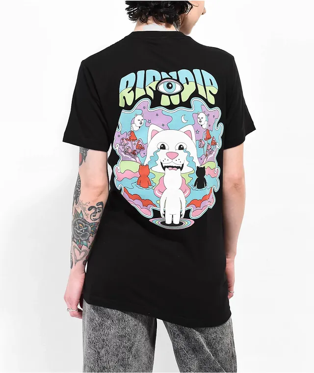 Ripndip Mother Mary L/S T-Shirt Sand Tシャツ RIPNDIP Mother Mary Sand Long Sleeve T-Shirt | Zumiez