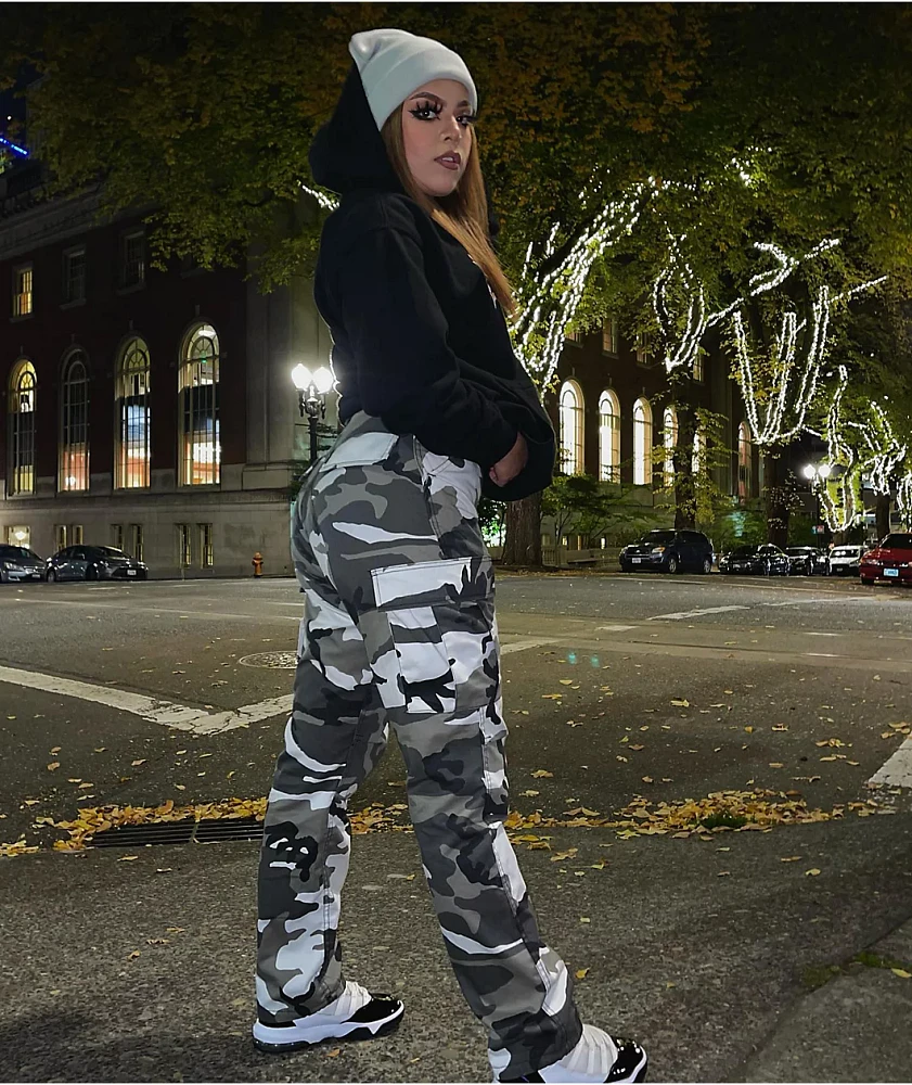 【KOOLOSET】Camo Big Balloon Cargo Pants KOOLOSET】Camo Big Balloon Cargo Pants
