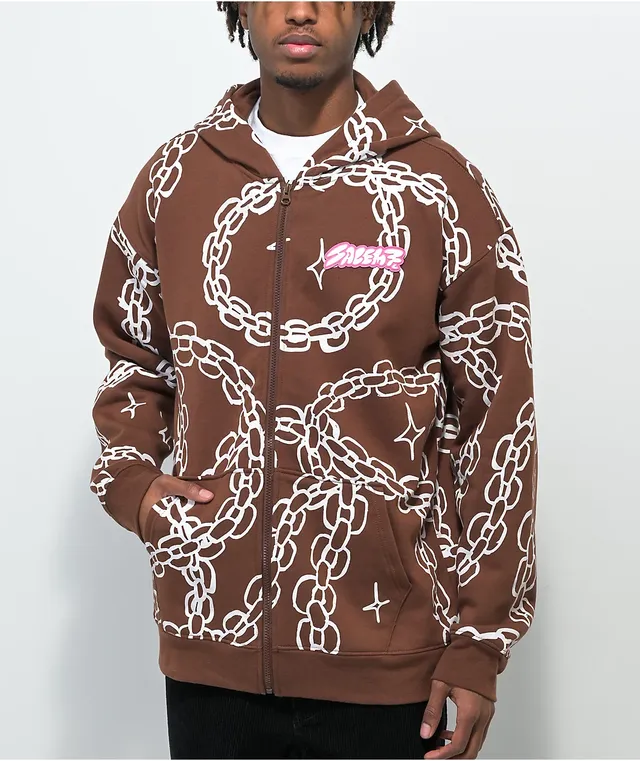 トップス VAULTROOM CHAIN LOGO DYED ZIP HOODIE CHAIN LOGO DYED ZIP HOODIE / BLACK – VAULTROOM