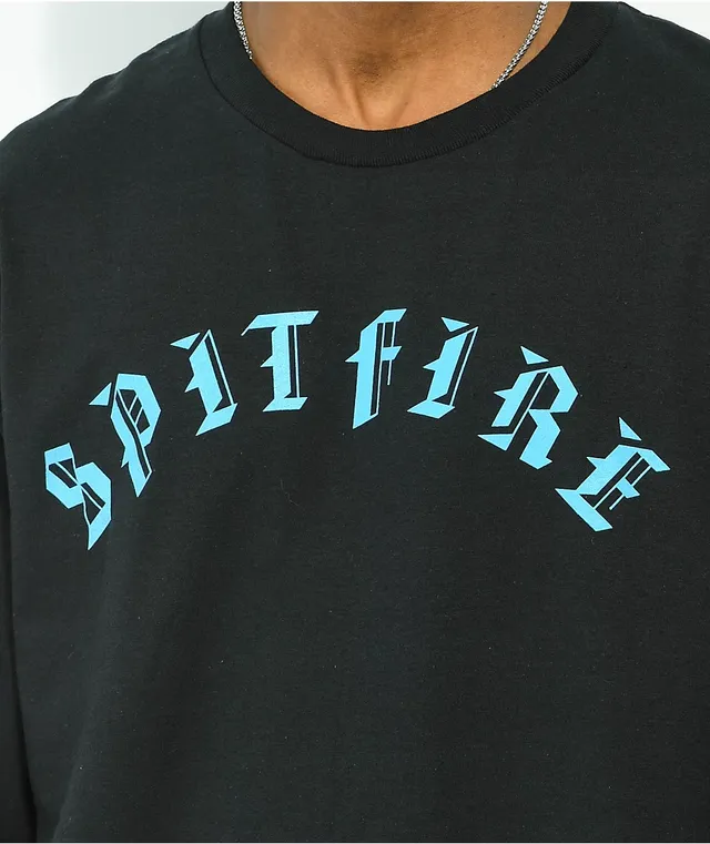 Spitfire Old E Bighead Black Long Sleeve T-Shirt at Mall of