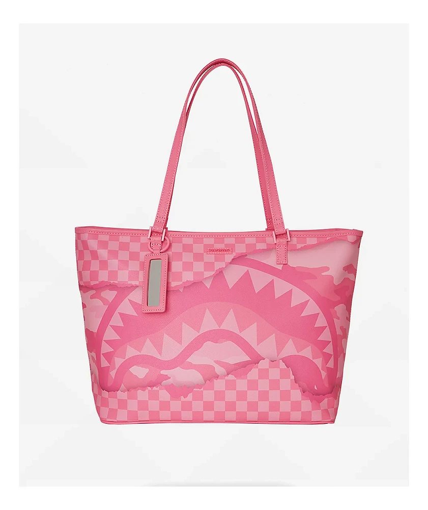 トートバッグ RONRON HEART PATTERN MESH TOTE BAG PINK RR24ABG3590PK Amazon.com: Haakong Mesh Beach Bag with Zipper Girls Pink