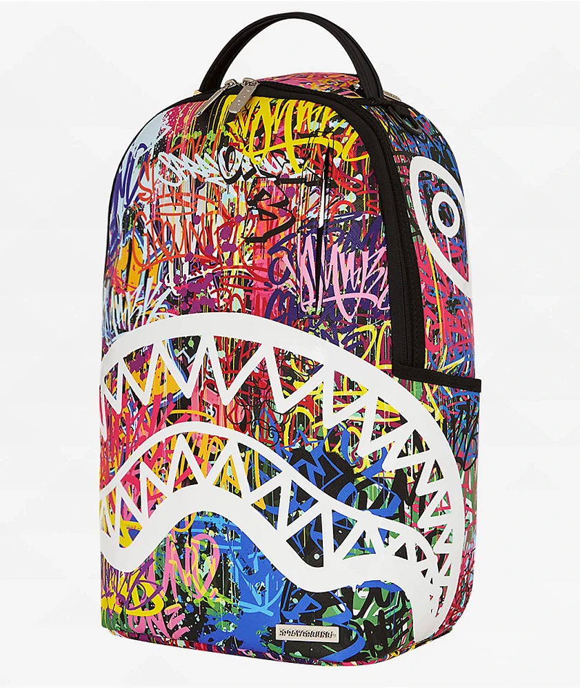 Sprayground Graffiti Backpack at Coquitlam Centre in
