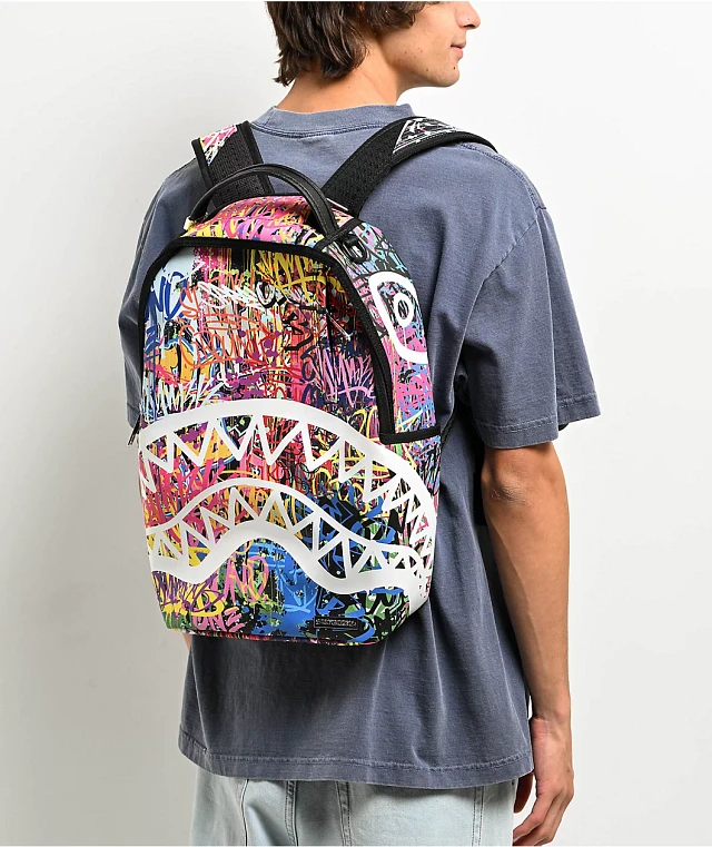 【codegraphy】 ★WAVE Code Graffiti Piping Color Backpack★ ○CODEGRAPHY○WAVE CODE GRAFFITI PIPING BACKPACK 4色