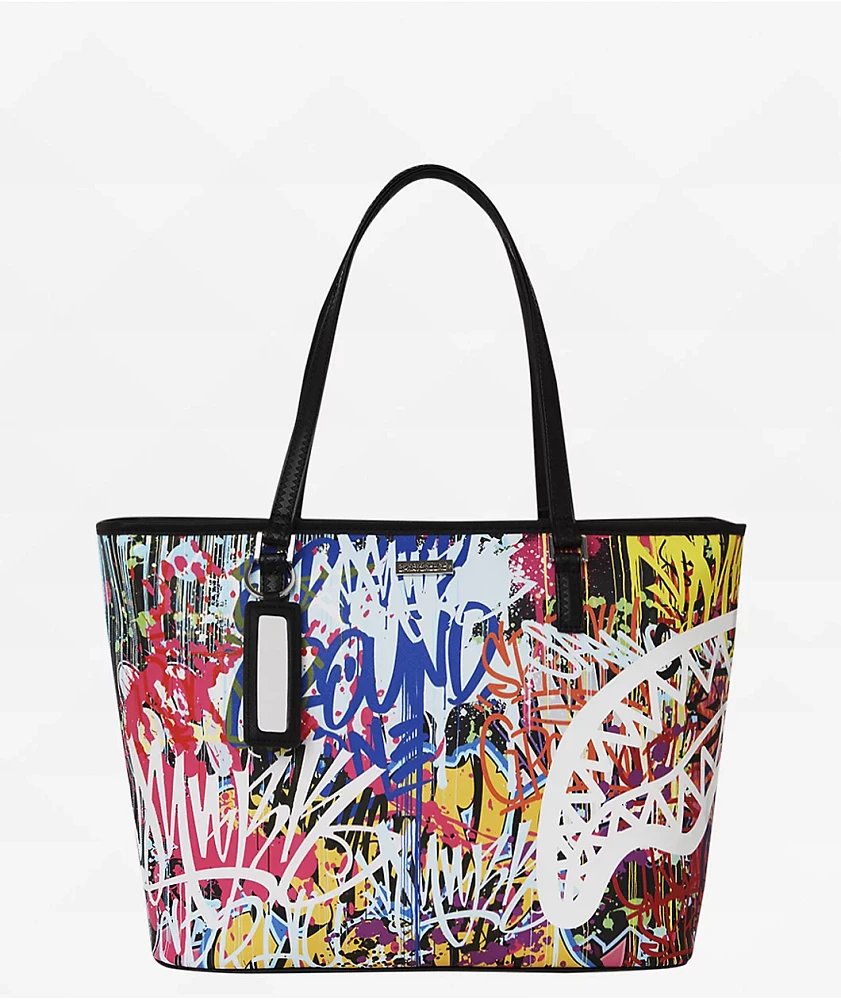 トートバッグ SPRAYGROUND Woman Tote bags Multicolor 910T7455NSZ Sprayground Graffiti Tote Bag | Dulles Town Center