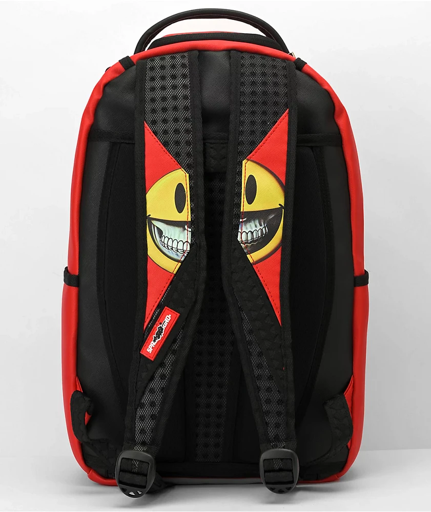 Sprayground Ron English Smile Red Backpack at CoolSprings