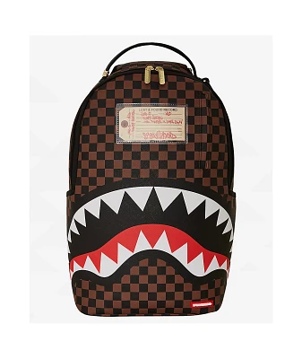 SPRAYGROUND 'Knit Sharks In Paris In Cream Savage' Backpack