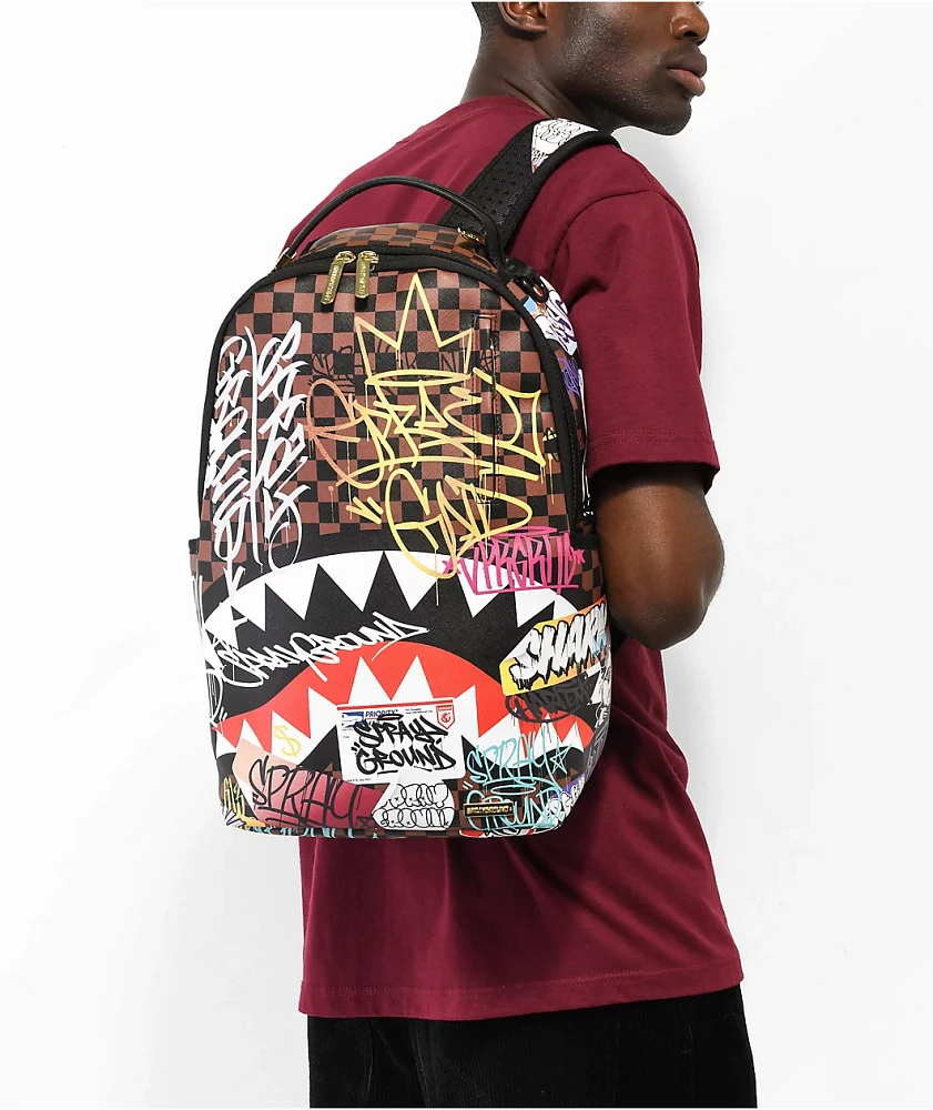 【SPRAYGROUND】Dripping Sharks In Paris バックパック 関送込 Sprayground Dripping Sharks In Paris Backpack | eBay