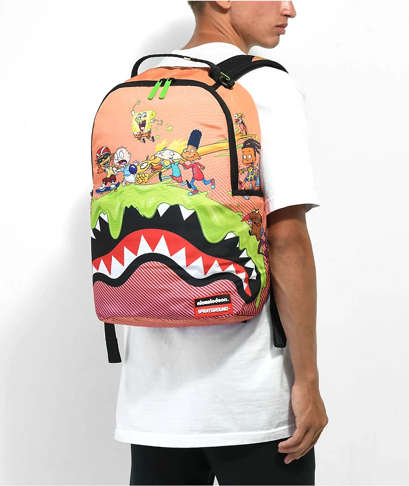 sprayground Nickelodeonコラボ Sprayground x Nickelodeon 90's Characters Backpack | Zumiez