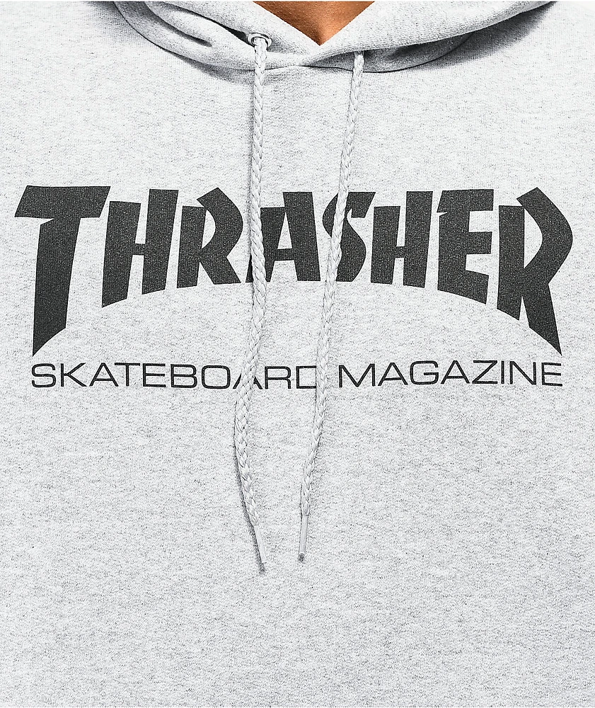 Thrasher Skate Mag Grey Hoodie at Hamilton Place in