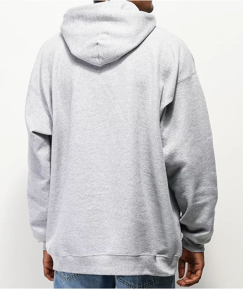 スケートボード SK8MAFIA THRASHED HOODIE GRAY M Sk8mafia Thrashed P/O Hooded Men's Sweatshirt - Athletic Grey