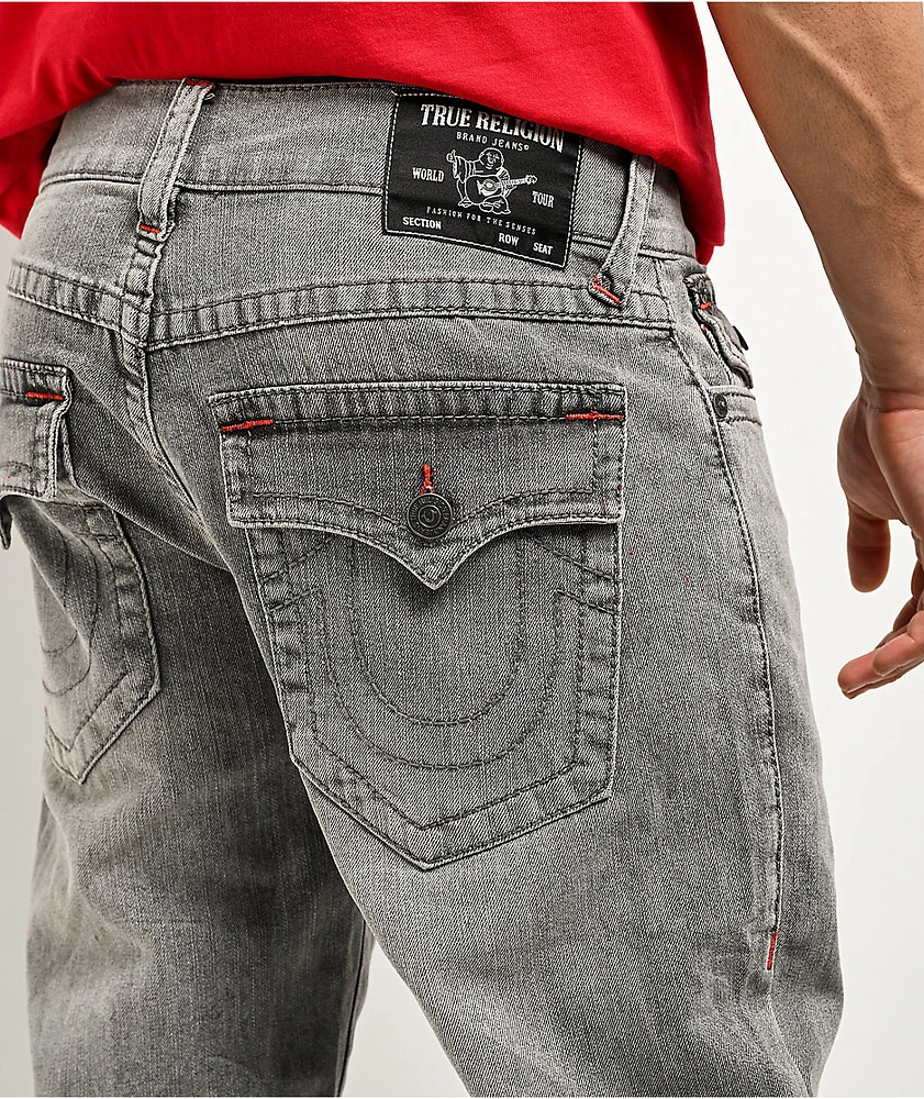 True Religion Ricky Straight Gallatin Grey Jeans | Dulles