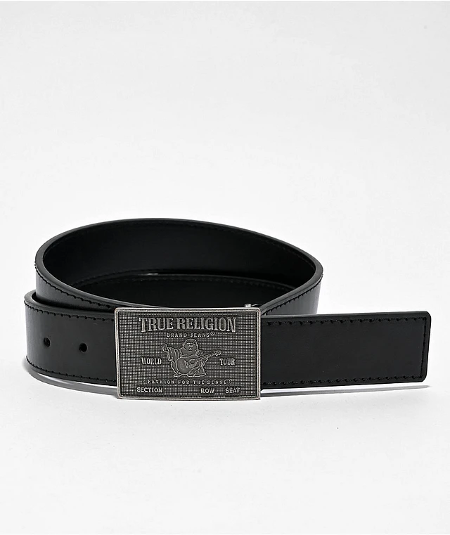 True Religion Rent Black Belt at Hamilton Place in