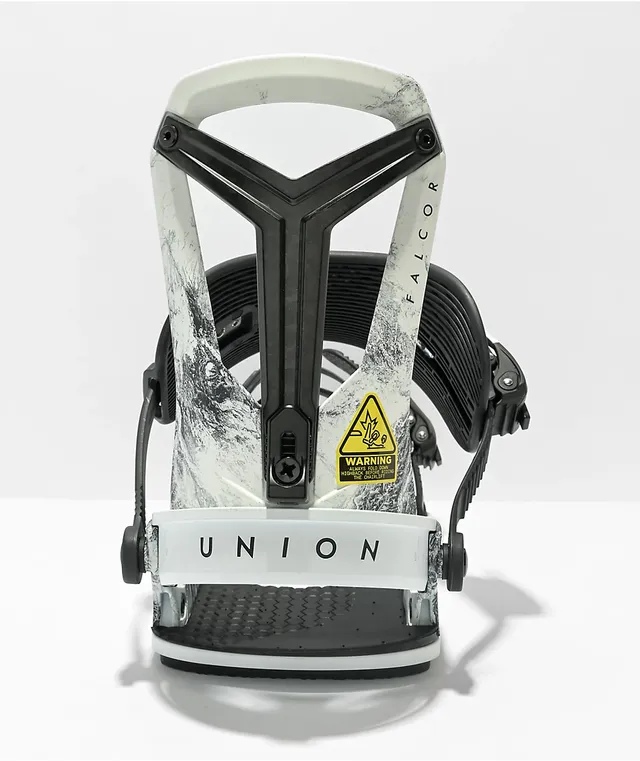 Union Falcor White Snowboard Bindings | Arden Fair