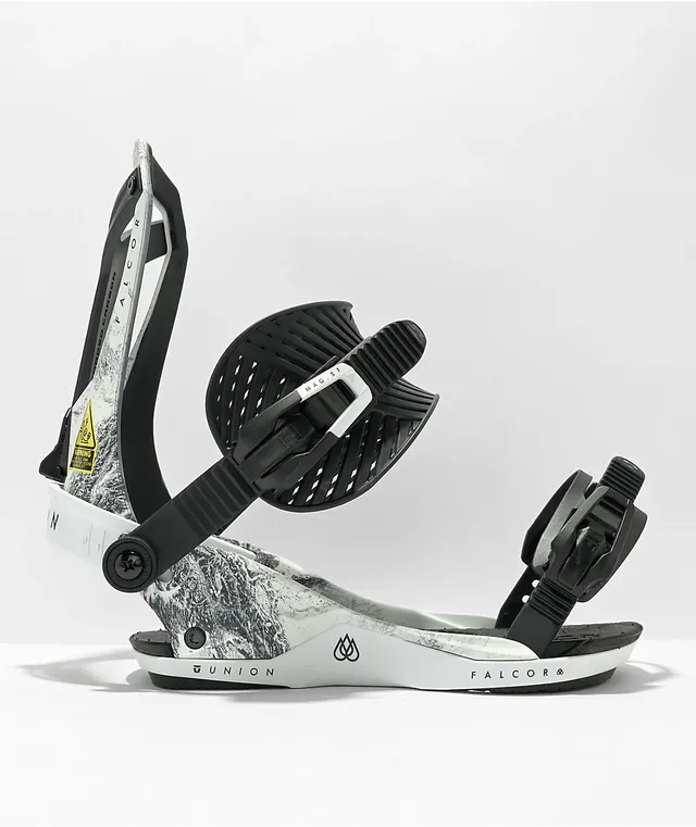 バインディング 2018/19 UNION BINDING FALCOR WHITE Union Falcor White Snowboard Bindings | Arden Fair