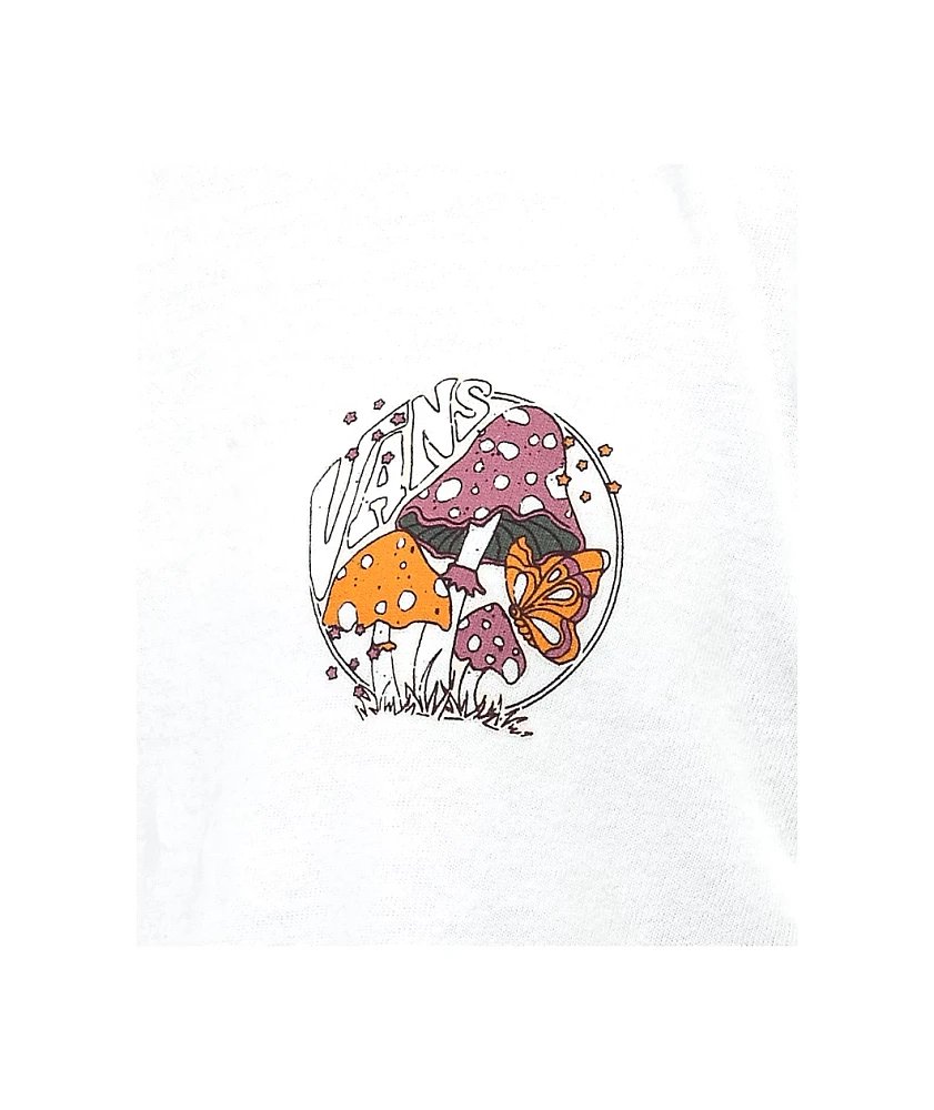 Vans Capped Mushroom White T-Shirt | MainPlace Mall