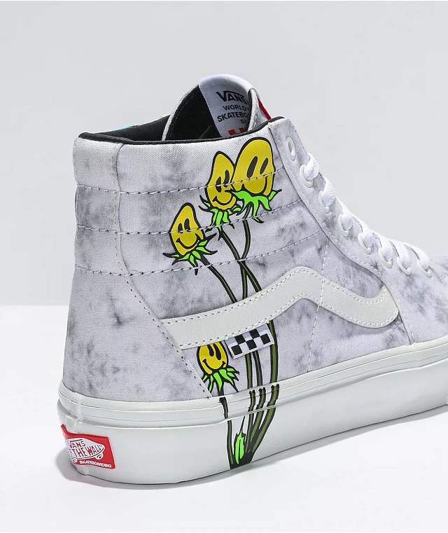 Vans Skate Sk8-Hi Twisted Positivity Grey Tie Dye Skate