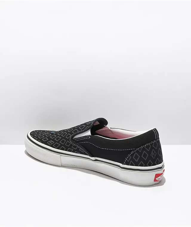 Vans x Krooked Skate Slip-On By Natas For Ray Shoes