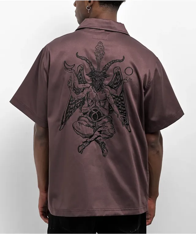 新品未使用》WELCOME BAPHOLIT ZIP WORK SHIRT Welcome Bapholit Black Short Sleeve Work Shirt | Pueblo Mall