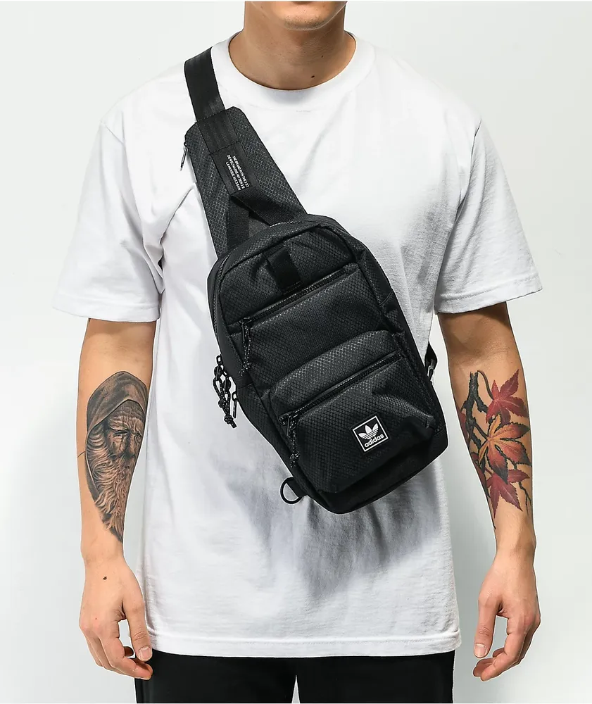 【大特価】adidas Originals Utility Sling Blue ボディバッグ org.jpg