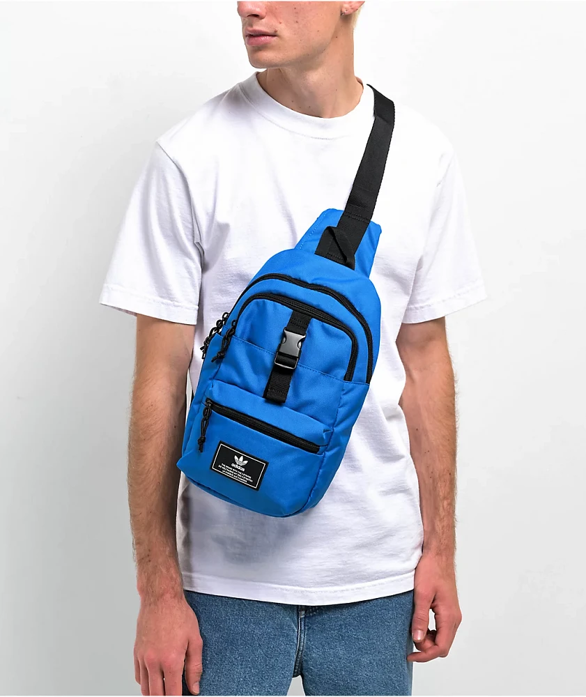 【大特価】adidas Originals Utility Sling Blue ボディバッグ org.jpg