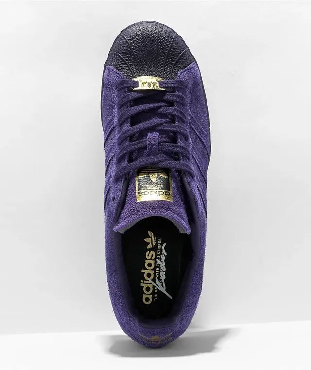 Adidas Superstar ADV by Kader Sylla Purple Skate Shoes at
