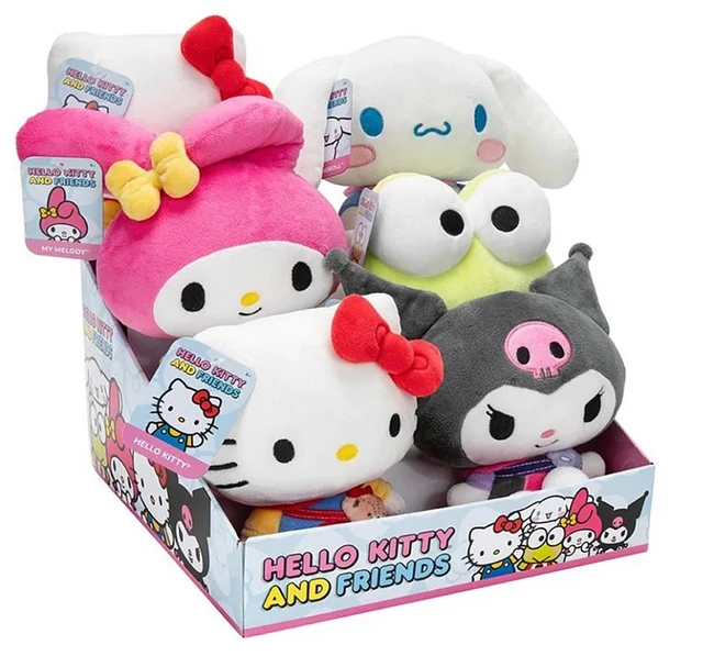 Jazwares Hello Kitty & Friends 8-Inch Assorted Plush – One