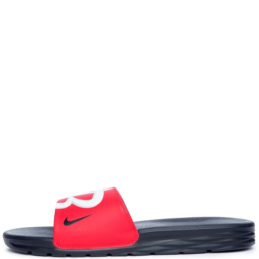 シューズ(男性用) Nike Benassi Solarsoft NBA 28cm NEW Nike X NBA Benassi Solarsoft Chicago Bulls Slippers