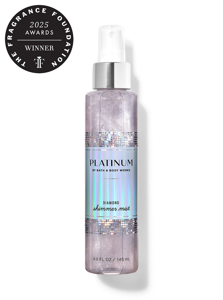 Bath & Body Works Platinum Diamond Shimmer Mist | The Shops