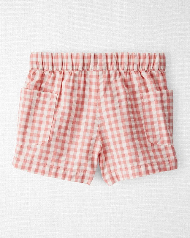 little_lala ☆♪  Summer Pockets4枚セットA Toddler Gingham Top Made With Organic Cotton - Little Planet
