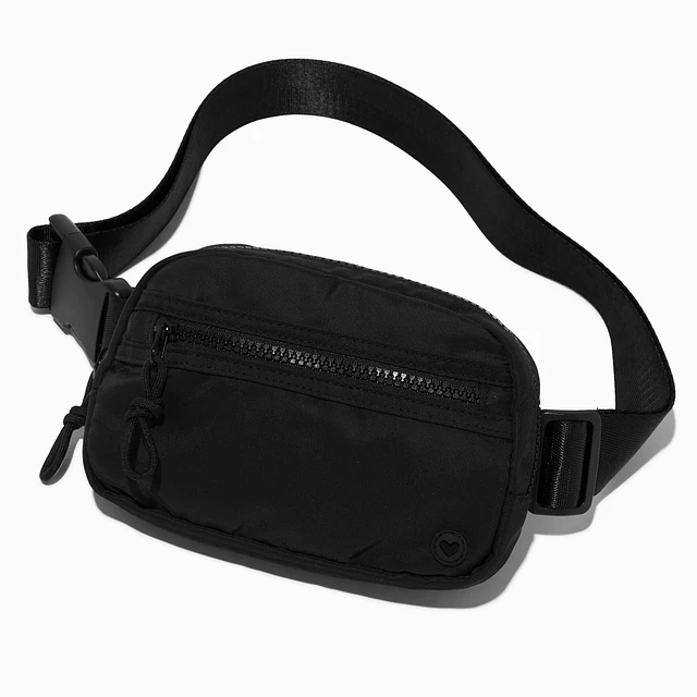 Claire's Black Nylon Belt Bag | Erin Mills Town Centre