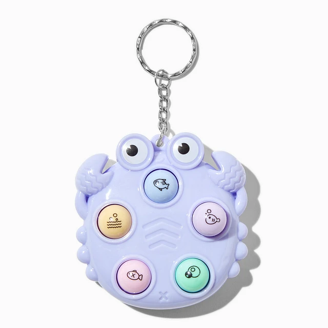 Claire's Whack-A-Mole Crab Game Keychain | MainPlace Mall