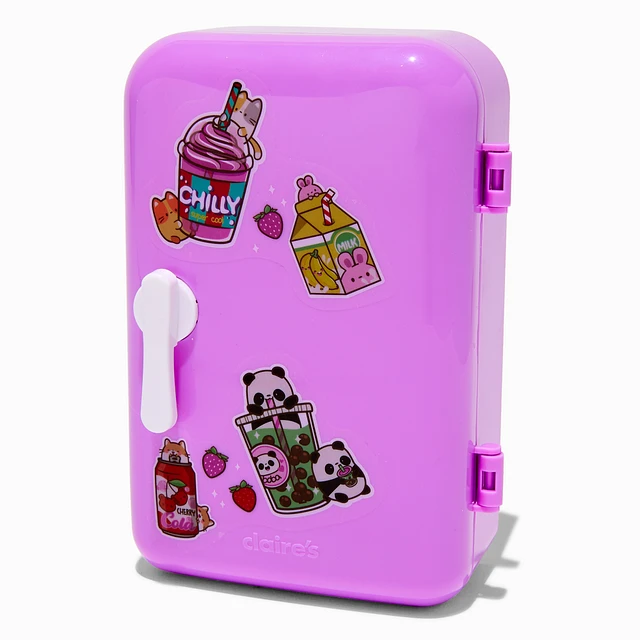 リピーターmomo様 ボトル10ml6本　ホームケアキットプレゼント Claire's Critter Drinks Purple Iridescent Fridge Lip Balm Set - 4