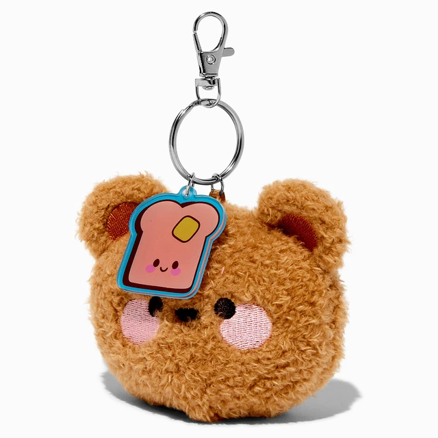 Claire's Fuzzy Bear Plush Keychain | MainPlace Mall Claire's Fuzzy Bear Plush Keychain | MainPlace Mall