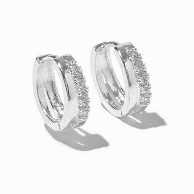 GIVENCHY ジバンシー Crystal Pave Double Twist In&Out Hoop Givenchy Crystal Pave Double Twist In & Out Small Hoop