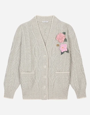 トップス DOLCE&GABBANA Logo Knit Cardigan Dolce & Gabbana Knit cardigan with Dolce&Gabbana logo