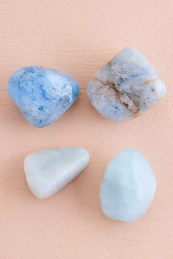 Earth Bound Trading Aquamarine Tumbled Stone at Hamilton