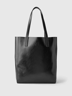 ★TOUT Y EST★ Cracked Square Tote Bag BLACK LRBG4110BK Zara TOTE BAG | Square One