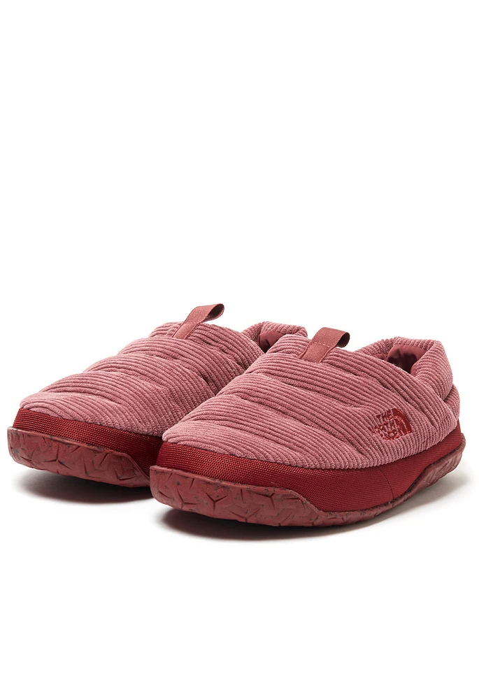 The North Face Women's Nuptse Corduroy Mules - Wild Ginger