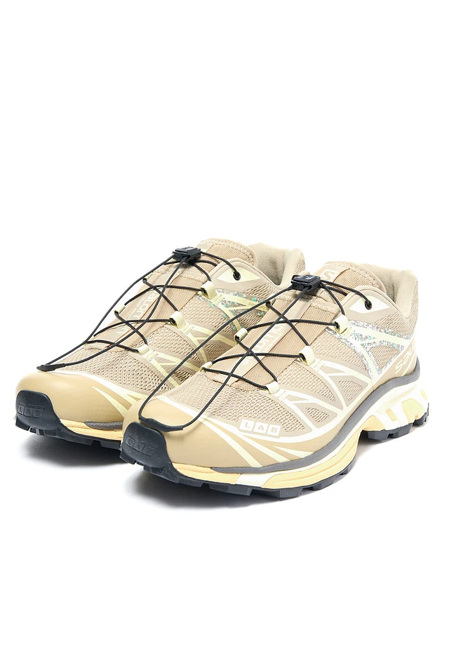Salomon XT-6 Mindful 3 White Pepper Falcon サロモン XT6 Salomon XT-6 MINDFUL 3 Sneaker in White Pepper, Yellow
