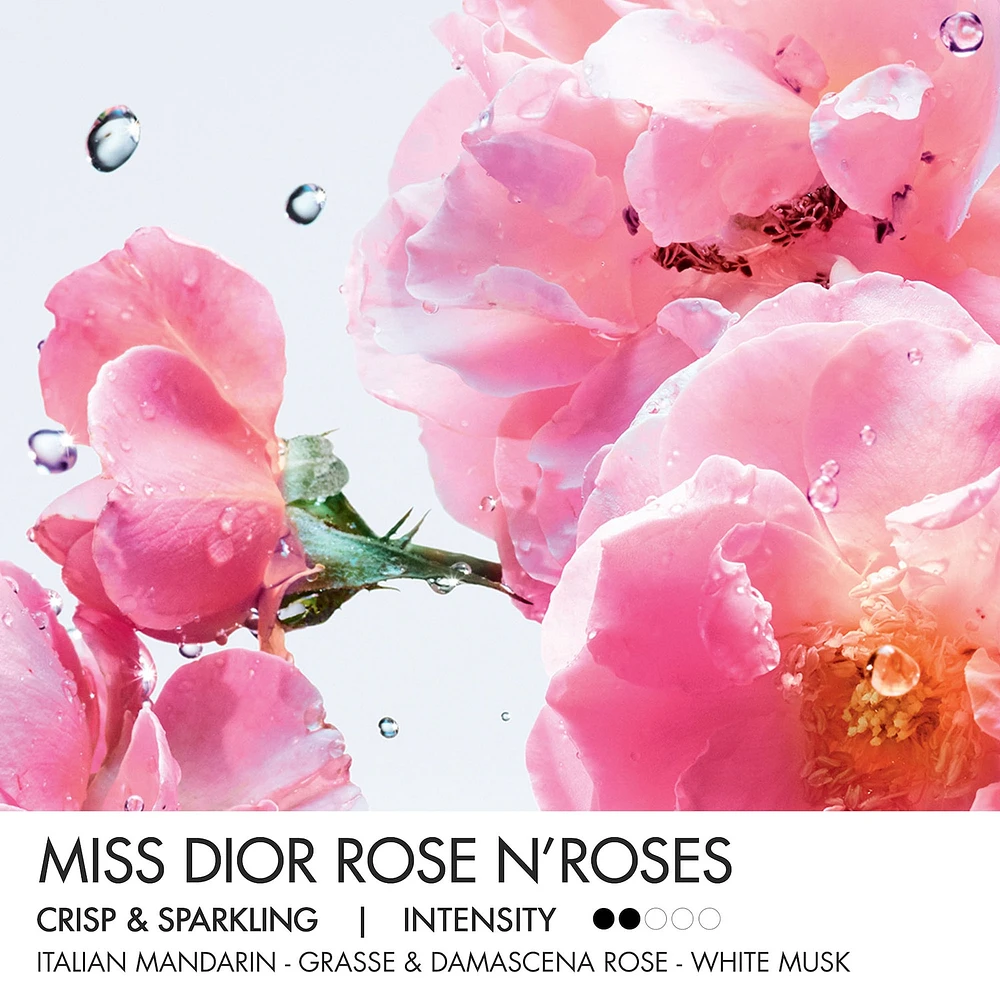 香水(女性用) Miss Dior Rose N' Roses 30ml Miss Dior Rose N'Roses, The Floral Sparkling Eau de Toilette