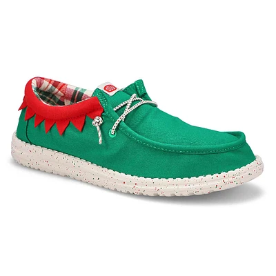 Heydude Men's Wally Stretch Canvas Casual Shoe | Square One
