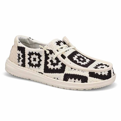 小物 wendy Hey Dude Women's Wendy Funk Coastal Jute Moc Toe Slip-On