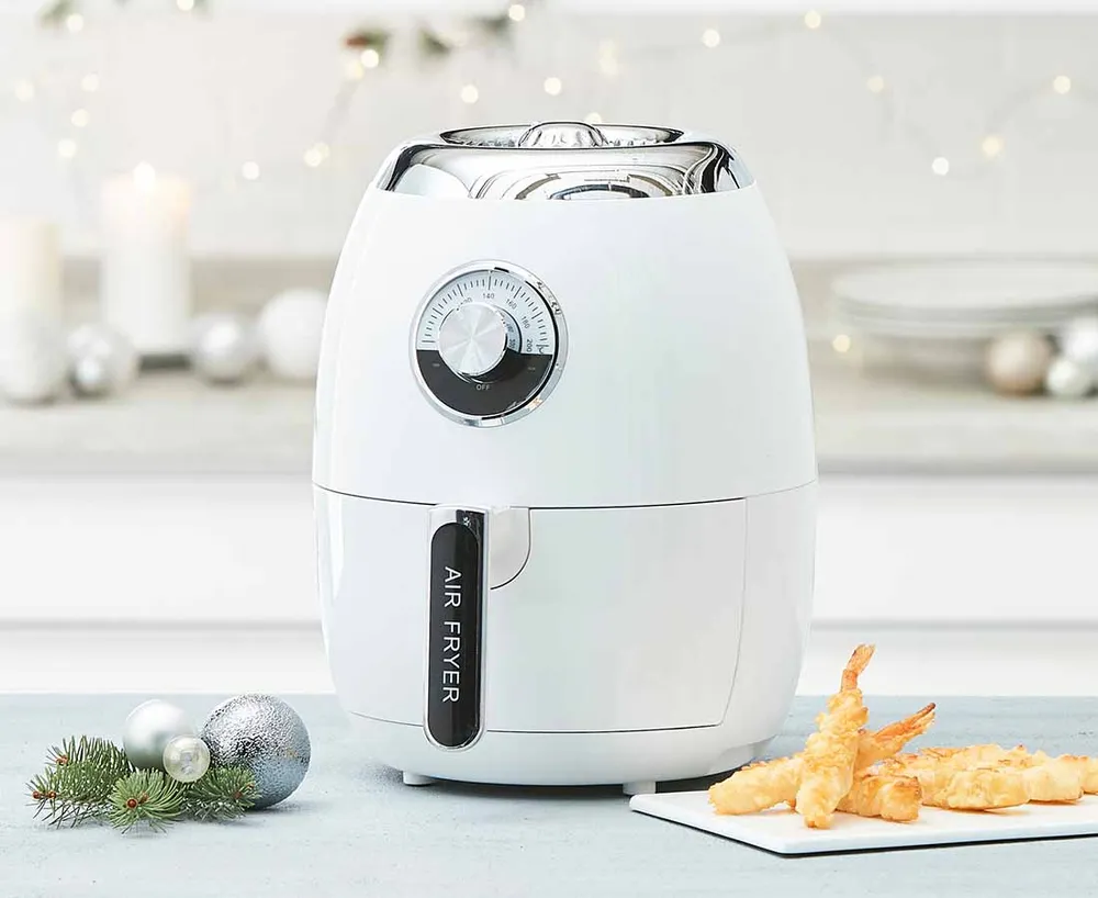Thinkkitchen Retro Air Fryer, 2.5 L, White | Place Rosemère